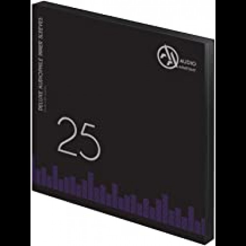 Schwarz - Vinyl Innenhüllen LP/12“ - Schwarz - 25 Stück