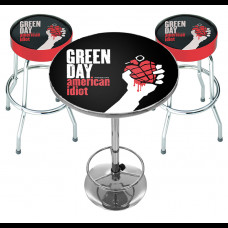 2 x Green Day Bar Hocker plus Tisch